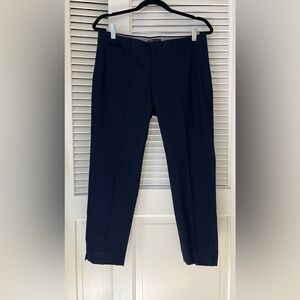 Banana Republic Sloan Tailored Trousers with Stretch in Navy Sz 10P
